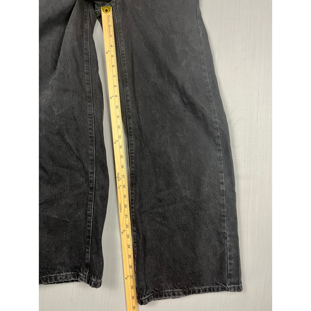 Levi's Womens 24x30 Black '94 Baggy Wide Leg High Rise Cotton Denim Retro 90s - Picture 9 of 9